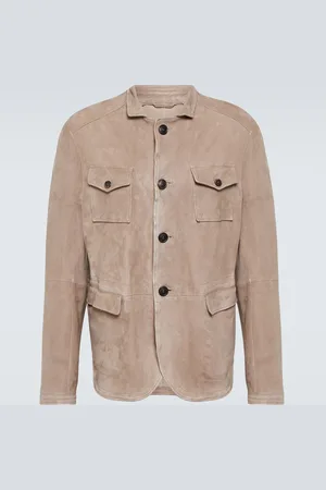 Giorgio Armani Suede western shirt