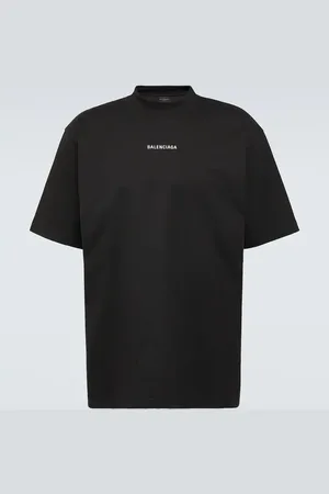 Balenciaga Logo cotton jersey T-shirt