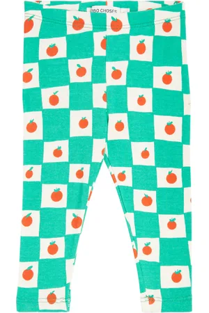 Bobo Choses Baby Tomato cotton-blend jersey leggings