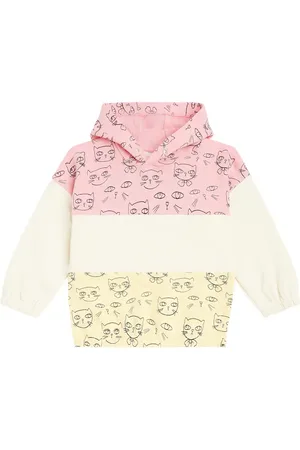 Mini Rodini Cathlethes cotton jersey hoodie