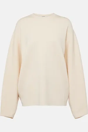 Fforme Oversized wool and cotton sweater