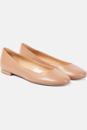 Gianvito Rossi Leather ballet flats