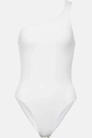 Isabel Marant Sage cutout one-shoulder swimsuit