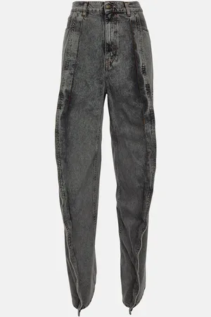Y / PROJECT Paneled straight jeans