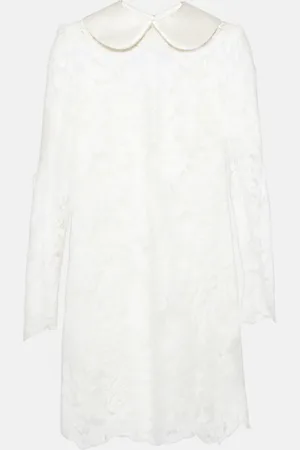 Dolce & Gabbana Lace and satin minidress