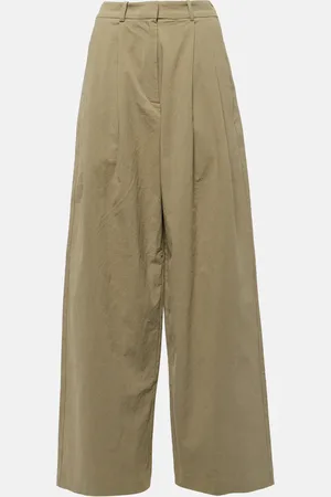Proenza Schouler White Label Helena cotton-blend wide-leg pants