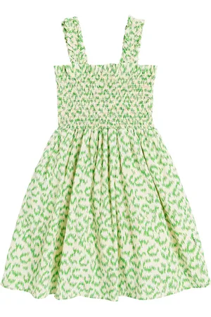 Molo Cippe leopard-print cotton dress
