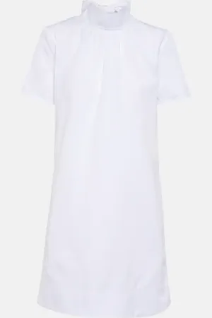 Staud Ilana cotton-blend minidress