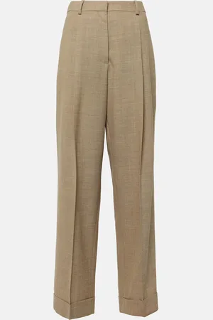 The Row Tor virgin wool wide-leg pants
