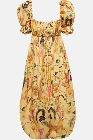 Agua by Agua Bendita Canoa Habitat cotton midi dress