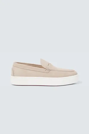 Christian Louboutin Paqueboat suede boat shoes