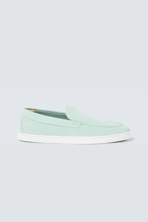 Christian Louboutin Varsiboat leather boat shoes