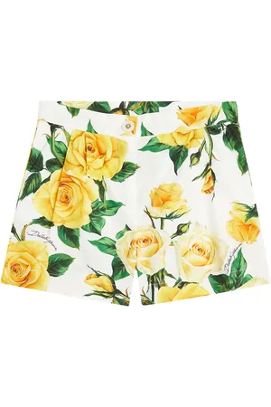 Dolce & Gabbana Floral cotton shorts