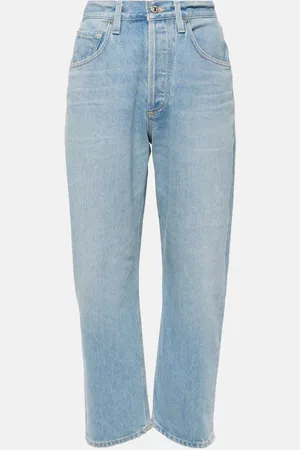 Citizens of Humanity Dahlia mid-rise straight jeans