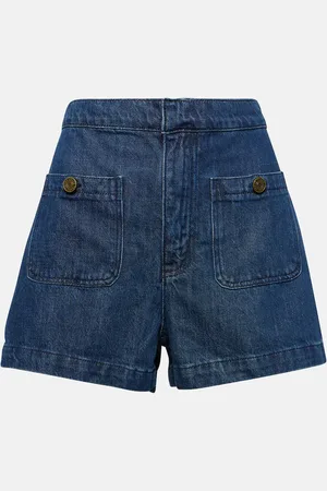Frame Patch Pocket Trouser denim shorts