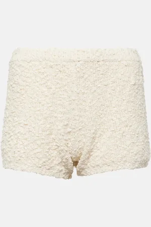 MAGDA BUTRYM Cotton-blend bouclÃ© shorts