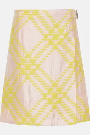 Burberry Checked miniskirt