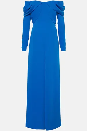 Costarellos Jordana gathered crÃªpe jumpsuit