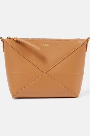 Loewe Puzzle Fold leather clutch