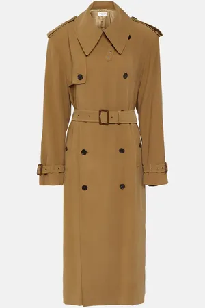 Saint Laurent Twill trench coat