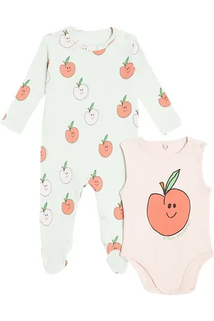Stella McCartney Baby cotton jersey onesie and bodysuit set