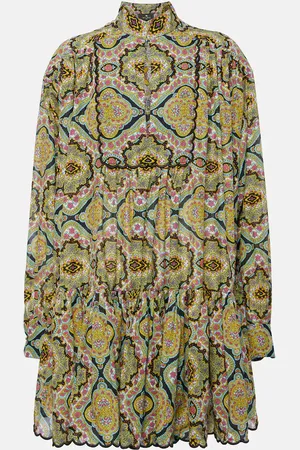 Etro Printed cotton shirt dress