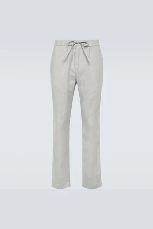 Frescobol Carioca Oscar linen and cotton straight pants