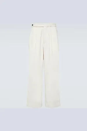 BODE Skunk Tail cotton wide-leg pants