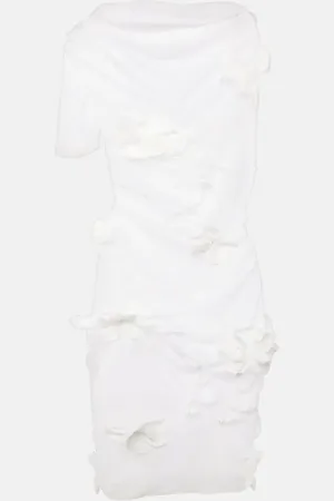 Jacquemus La Mini Robe Bocciolo silk-blend minidress
