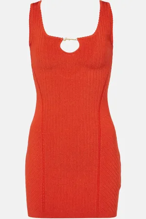 Jacquemus La Mini Robe Sierra ribbed-knit minidress