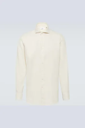 LARDINI Cotton Oxford shirt