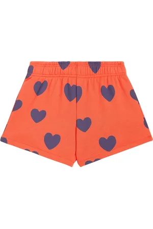 Mini Rodini Hearts cotton jersey shorts