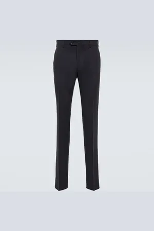 Loro Piana Pantaflat linen slim pants