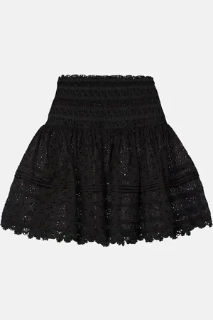 POUPETTE ST BARTH Galia smocked miniskirt