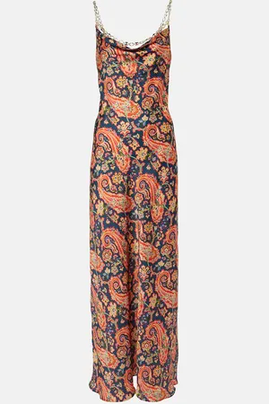 Paco rabanne Paisley maxi dress