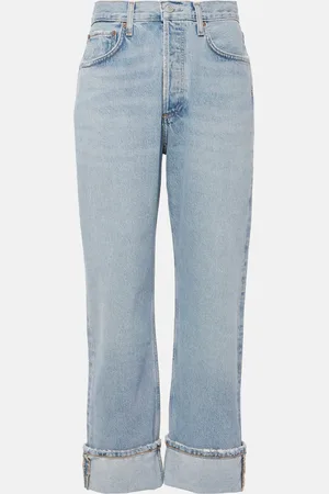 AGOLDE Fran mid-rise straight jeans