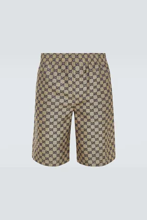 Gucci GG linen-blend shorts