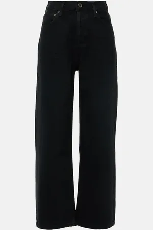 AGOLDE Ren high-rise cropped straight jeans