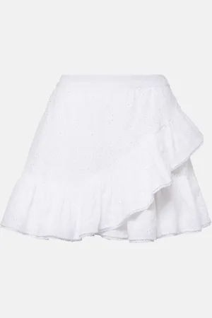 POUPETTE ST BARTH Bova broderie anglaise cotton miniskirt