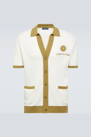 Frescobol Carioca Club de Praia Romero cotton cardigan