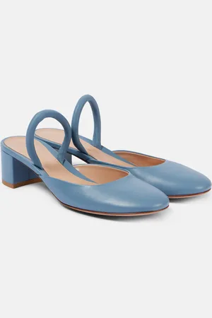 Gianvito Rossi Tivoli leather mules