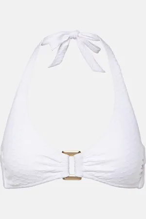 Heidi Klein Milos halterneck bikini top
