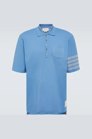 Thom Browne 4-Bar cotton piquÃ© polo shirt