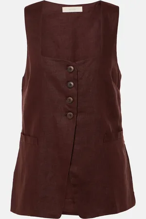 FAITHFULL THE BRAND Maya linen vest