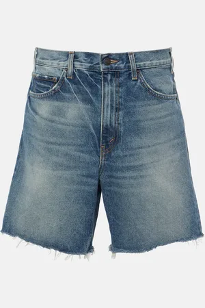 NILI LOTAN Russel low-rise denim shorts