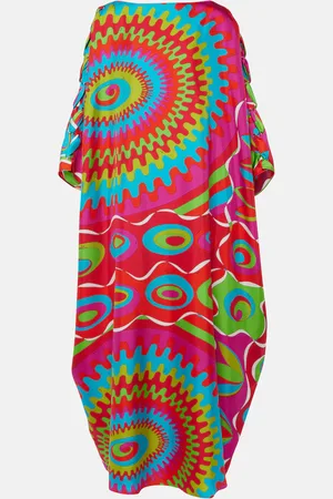 Puccini Bersaglio silk kaftan