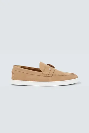 Christian Louboutin Chambeliboat leather boat shoes