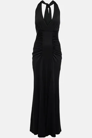 Diane von Furstenberg Makayla gathered jersey maxi dress