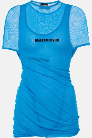 Jean Paul Gaultier X Shayne Oliver tulle minidress
