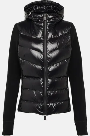 Moncler Down-paneled fleece jacket